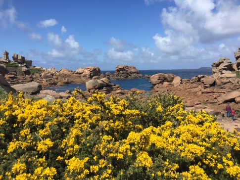 Blick auf Bucht von Perros Guirec