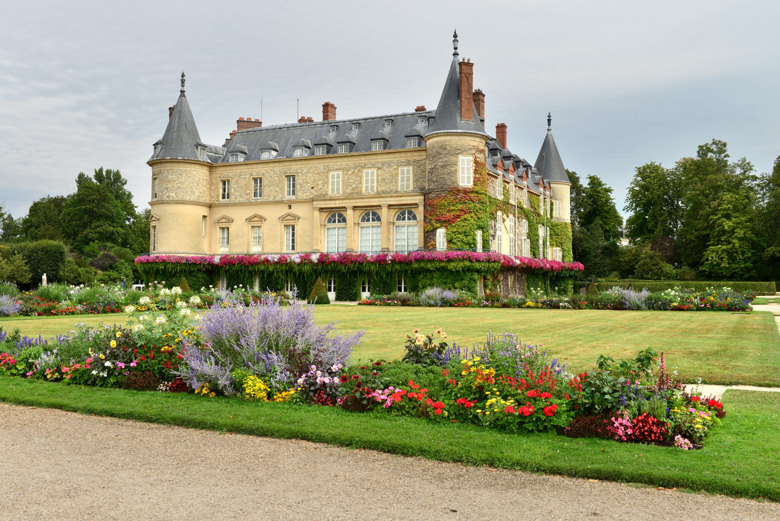 Blick auf Schloss von Rambouillet