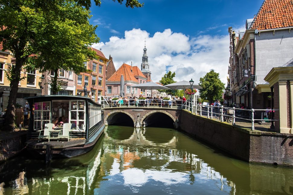 Blick auf die Stadt Alkmaar