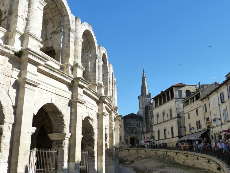 Im Ort Arles