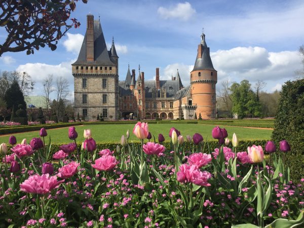 Aussichtspunkt Schloss Maintenon auf der Véloscénie